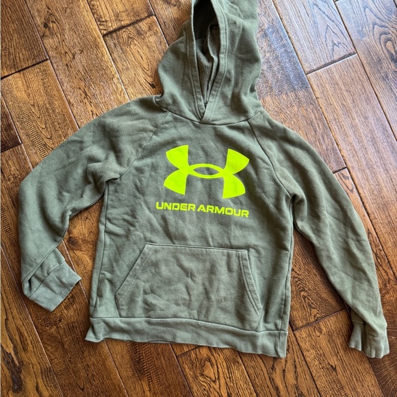 Under Armour Other - Under Armour Hoodie with Logo kids boys size medium
